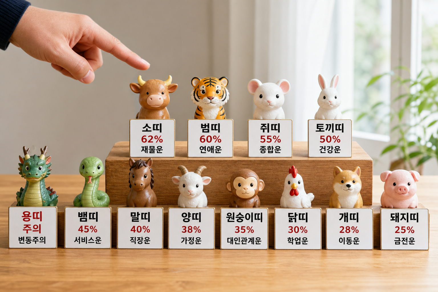 오늘 띠별 운세 상세 해석