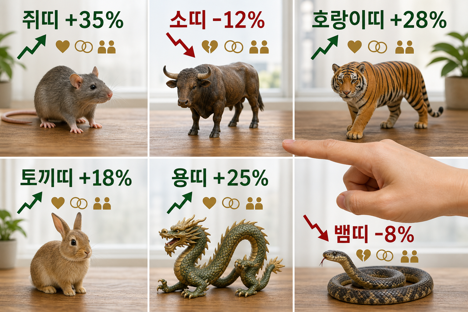 2025년 띠별 운세 종합 정리와 주의점